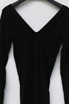 BASERANGE Premium Cotton Long Sleeve Bodysuit SEOLLJ Black